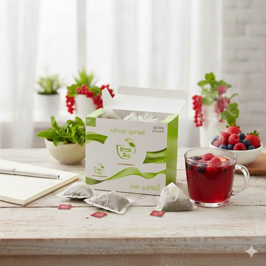 thé minceur ventre plat Trex Tea routine naturelle