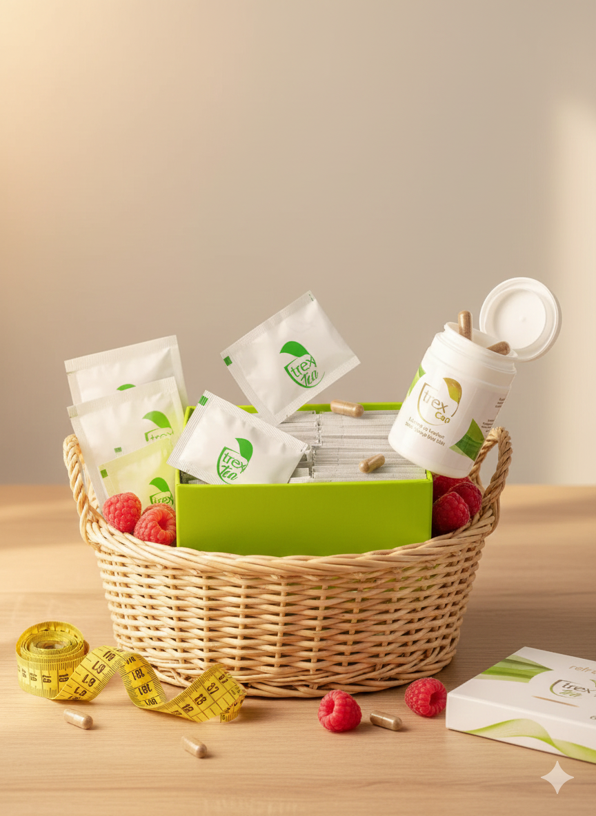 Thé minceur Trex Tea Officiel pour ventre plat et détox naturelle