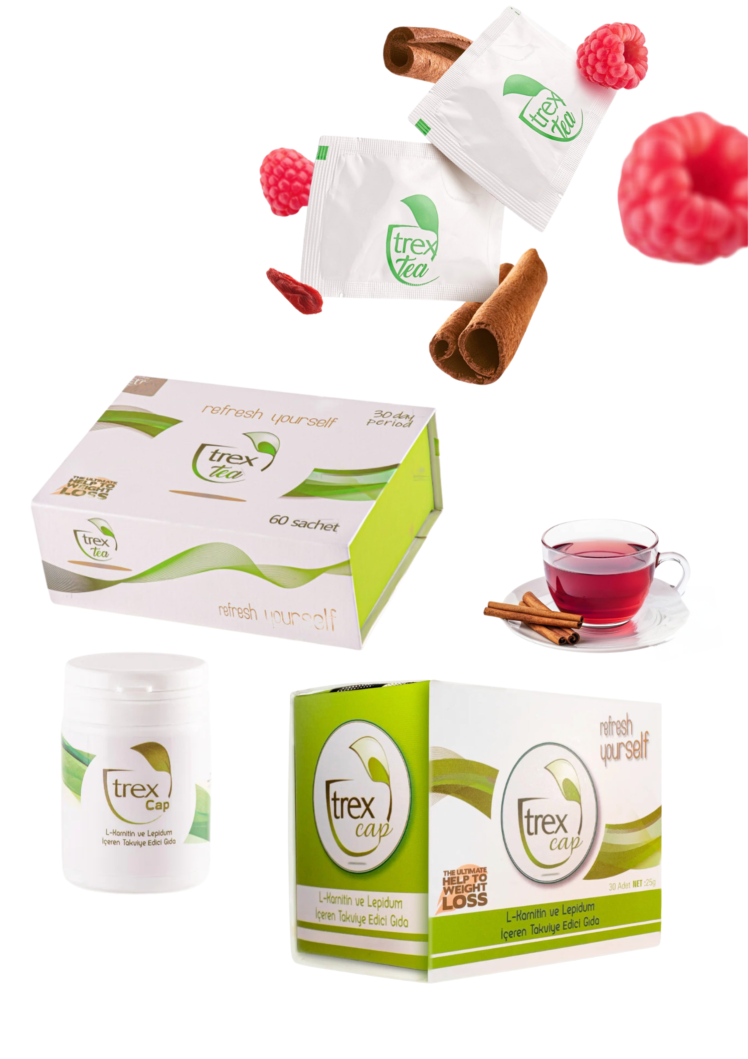 Thés et compléments Trex Tea dans une routine bien-être naturelle